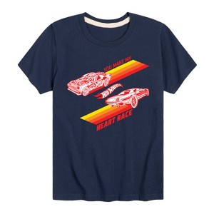Boys' - Hot Wheels - Valentine's You Make My Heart Race Short Sleeve Graphic T-Shirt - 1 of 4