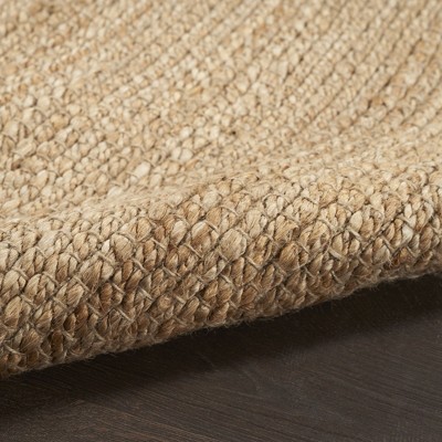 Natural Jute Flatwoven 8' x 10' Reversible Area Rug