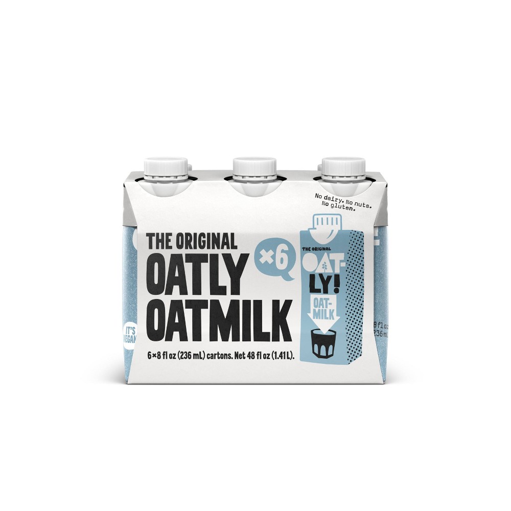 Oatly Original Oatmilk - Ambient Non-Dairy Milk - 8oz/6pk