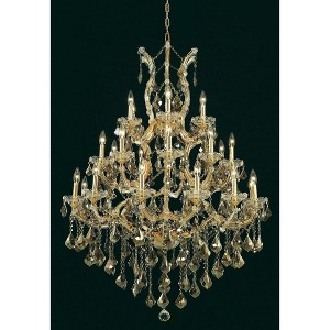 Elegant Lighting Maria Theresa 28 - Light Chandelier in  Gold - 1 of 1