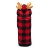 The Worthy Dog Buffalo Moose Pullover Sweater Hoodie - 2 of 4