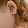 Girls' Silly Rabbit Screw Back Sterling Silver Earrings - In Season Jewelry - 3 of 4