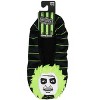 Beetlejuice Slippers 3D Hair Embroidered Character Slipper Socks No-Slip Sole - 4 of 4