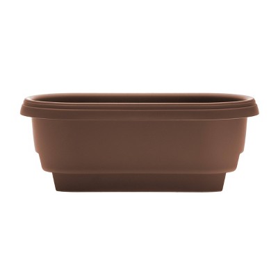 Bloem 24" Wide Rectangular Deck Rail Planter