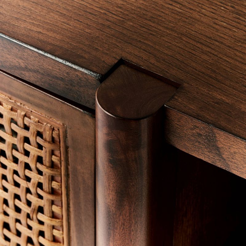 Portola Hills Caned Door Console with Shelves - Threshold™ designed with Studio McGee, 5 of 17