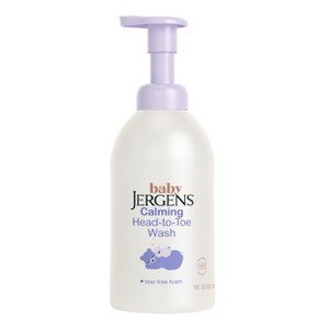 Baby Jergens Calming Head-to-Toe Tear-Free Foam Shampoo and Body Wash - 18 fl oz - 1 of 4