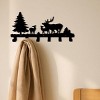 Chery Life Farmhouse Rustic Animal Coat Hook Rack ¨C Wall-Mounted, Cute Towel & Jacket Hanger for Entryway - 4 of 4
