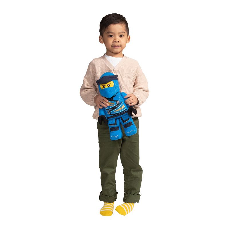 Manhattan Toy Company LEGO® NINJAGO® Jay Ninja Warrior 13" Plush Character, 5 of 7