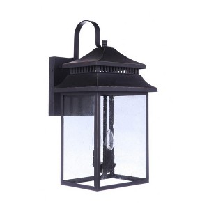 Craftmade Lighting Crossbend 3 - Light Wall Light in  Dark Bronze Gilded - 1 of 1
