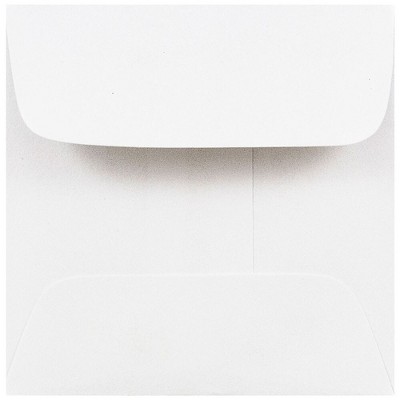 JAM Paper 2.375 x 2.375 Mini Square Envelopes White 203642H