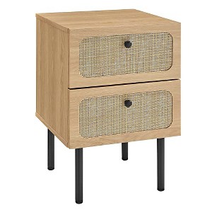 Modway Chaucer, 2-Drawer Nightstand, Oak - 1 of 4