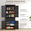 LOVMOR 72" Kitchen Pantry, Tall Storage Cabinet, Freestanding Cupboard with Drawer - 4 of 4