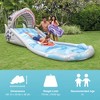 Intex Surf 'N Slide Kids 15' Long Inflatable Splash Play Center Shark Water Slide with 2 Surf Riders (57159EP) - 2 of 4