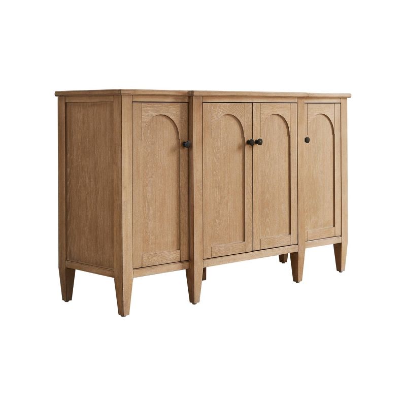 Modern Wood Console Laurel Collection Light Brown - Martin Furniture, 3 of 12
