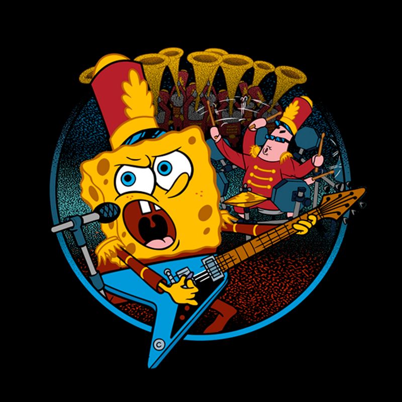 Men's SpongeBob SquarePants Bank Geek Practice T-Shirt, 2 of 6