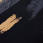 black gold starburst