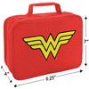 Wonder Woman Classic Logo Insulated Soft Sided Lunch Box - 2 of 4