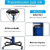 Transmission Jack Lift, 1322 Lb Adjustable Telescoping Hydraulic Hoist with High Lift and Foot Pedal Operation - 3 of 4