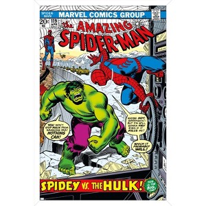 Trends International Marvel Comics Spider-Man - The Amazing Spider-Man #119 Framed Wall Poster Prints - 1 of 4
