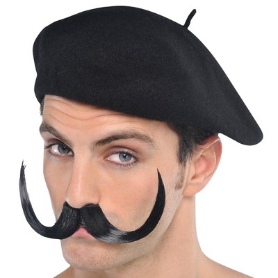 Adult Beret Hat Accessory Halloween Costume