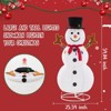 Mr Ironstone 5ft Lighted Snowman, Large Outdoor Christmas Decoration with 200 LED Lights, Multicolored Scarf and Hat - 2 of 4