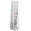 Lomsoe Full Length Mirror 360 Swivel Jewelry Cabinet - 3 of 4