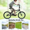 Aukfa 20 Inch Freestyle Single Speed Kids Bike Suitable for Teenagers Ages 7+, Multiple Colors - 4 of 4