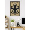 Trends International NFL New Orleans Saints - Logo 25 Framed Wall Poster Prints - 2 of 4