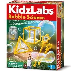 4M: KidzLabs - Bubble Science - DIY Experiment Kit, Create Solutions, Kids 5+ - 1 of 4
