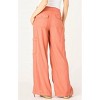 Women's Wide Leg Linen Cargo Pants - Dex Clothing - 2 of 3