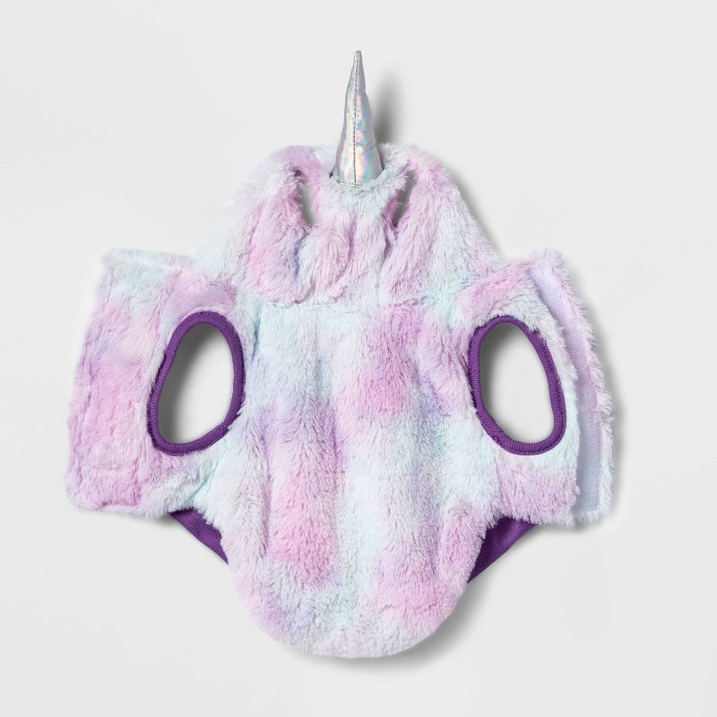 Unicorn Plush Hoodie Dog and Cat Costume - Hyde & EEK! Boutique™, 2 of 5