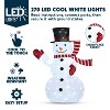 Joyfy Christmas Lights Outdoor, 3 Pcs 3D Collapsible Snowman Yard Lights with 270 LEDs for Garden Outdoor Christmas Decorations, Eve Night Decor - 2 of 4