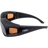 Global Vision Eyewear Outfitter Safety Motorcycle Fit Over Glasses with Brown Mirror Lenses - 3 of 4
