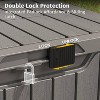 East Oak 31gal Deck Box Self Lock Version - 4 of 4