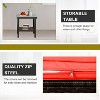 BestMassage 3-Piece Outdoor Patio Furniture Set Rattan Wicker Conversation Set - 4 of 4