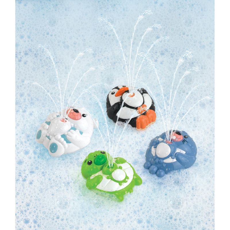 Kidoozie Splish n Splash Squirting Friends, Bathtime Tub Toy for Toddlers Ages 12 Months and Older, 4 of 7