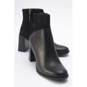 Ropa - Black Block Heel Zip Boot (Women) | Prologue Shoes - 1 of 4