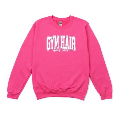 Simply Sage Market Women's Graphic Sweatshirt Gym Hair Varsity