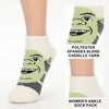 Shrek Boots, Shrek and Donkey Womens Ankle Socks 3 Pack - 3 of 4