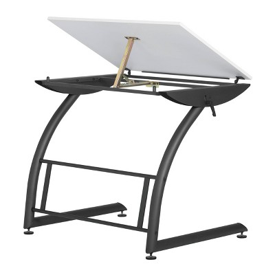 TriFlex White Adjustable Height Craft and Drawing Desk