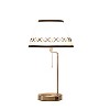 Ore International 20" Traditional Metal Floor Lamp with USB Charging Port - Silver : Bedside, Adjustable Cone Shade, Linen, E26 Socket - 2 of 4