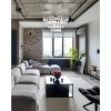 Elegant Lighting Ella 20 inch pendant in chrome - 2 of 4