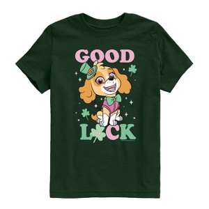 Boys' - Paw Patrol - Good Luck Skye Short Sleeve Graphic T-Shirt - 1 of 4