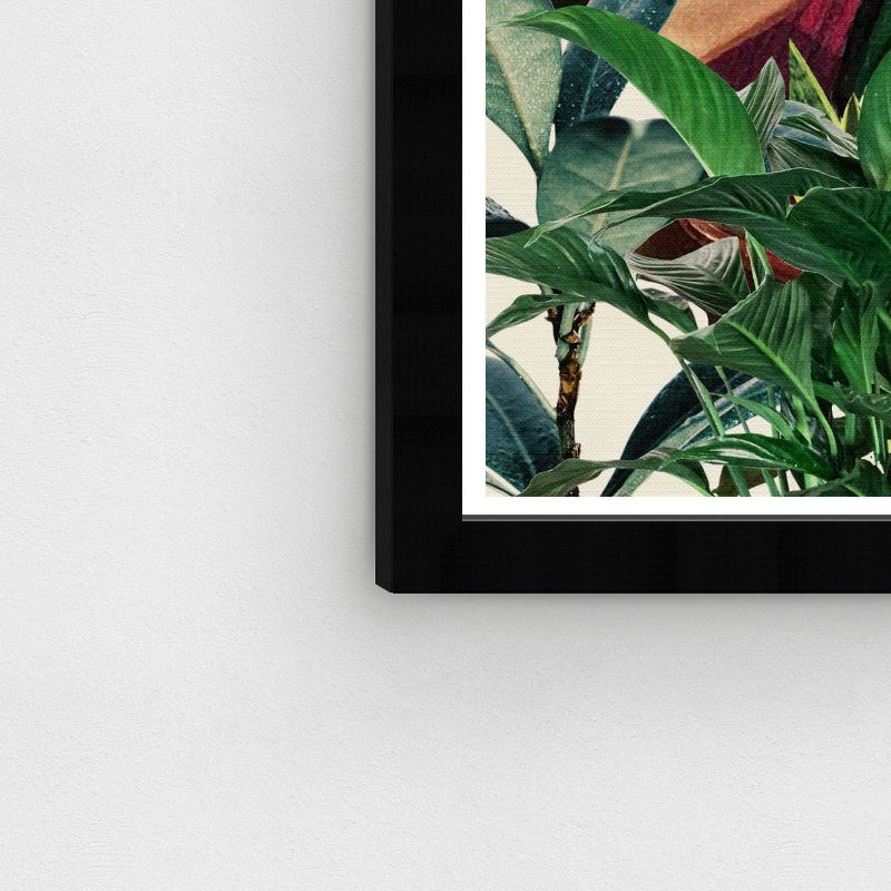 15&#34; x 21&#34; Retro Vintage Plant Lady Framed Wall Art Print Green - Wynwood Studio, 6 of 8