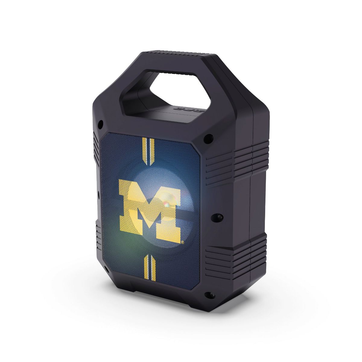 SOAR Collegiate ShockBox XL LED Wireless Bluetooth Speaker- Michigan Wolverines