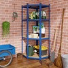 Tangkula 4-Tier Adjustable Garage Storage Utility Rack Corner Shelving Unit for Warehouse - 4 of 4