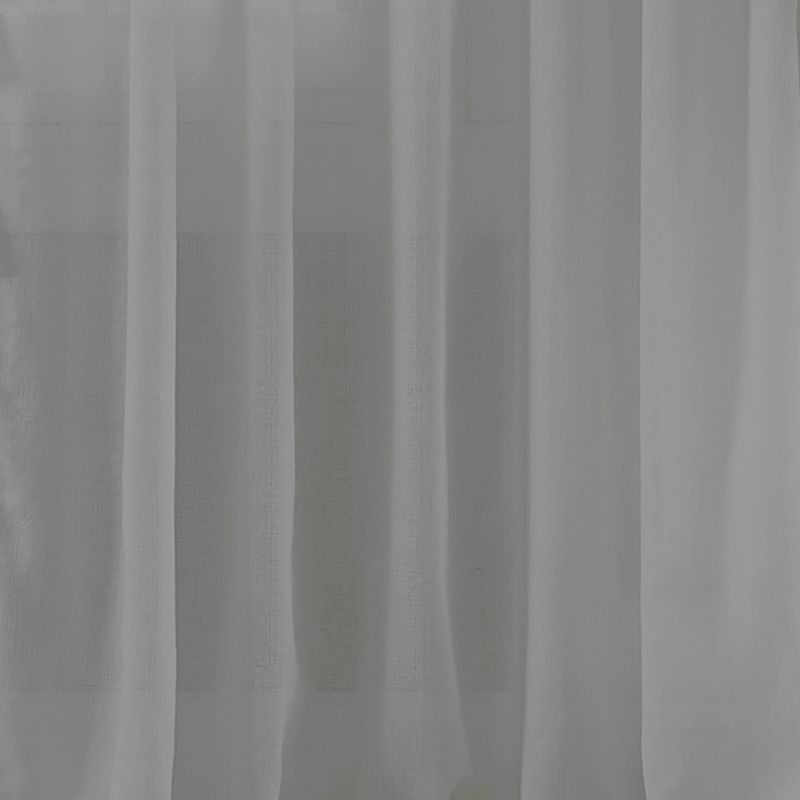 Bella Tab-Top Ruffle Cottagecore Single Sheer Window Curtain Panel - Elrene Home Fashions, 3 of 4