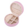 REGALWOVEN Mini Portable Compact Jewelry Box Storage - 3 of 4