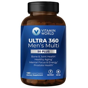 Vitamin World - ULTRA 360 Men's Multi 50+ - 180ct - 1 of 3