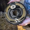 VEVOR Electric Trailer Brake Assembly, 12" x 2", 1 Pair Self-Adjusting Electric Brakes Kit for 7000 lbs Axle, 5-Hole Mounting, Backing Plates - 2 of 4